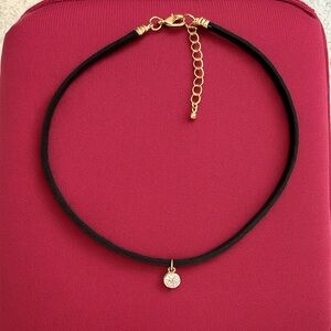 Elegant Black and Gold Choker Necklace